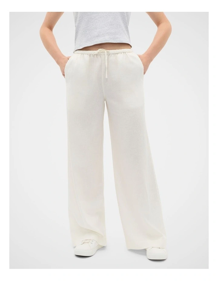 Pull On Pant in Classic Cream image 1