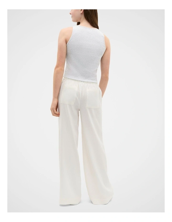 Pull On Pant in Classic Cream image 2
