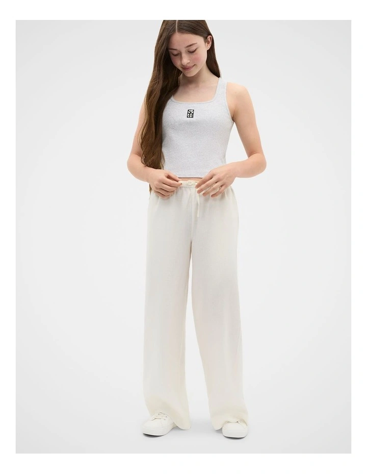 Pull On Pant in Classic Cream image 3