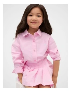 Relaxed Oxford Shirt in Candy Pink