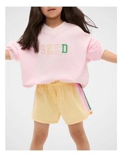 Runner Short in Pale Banana