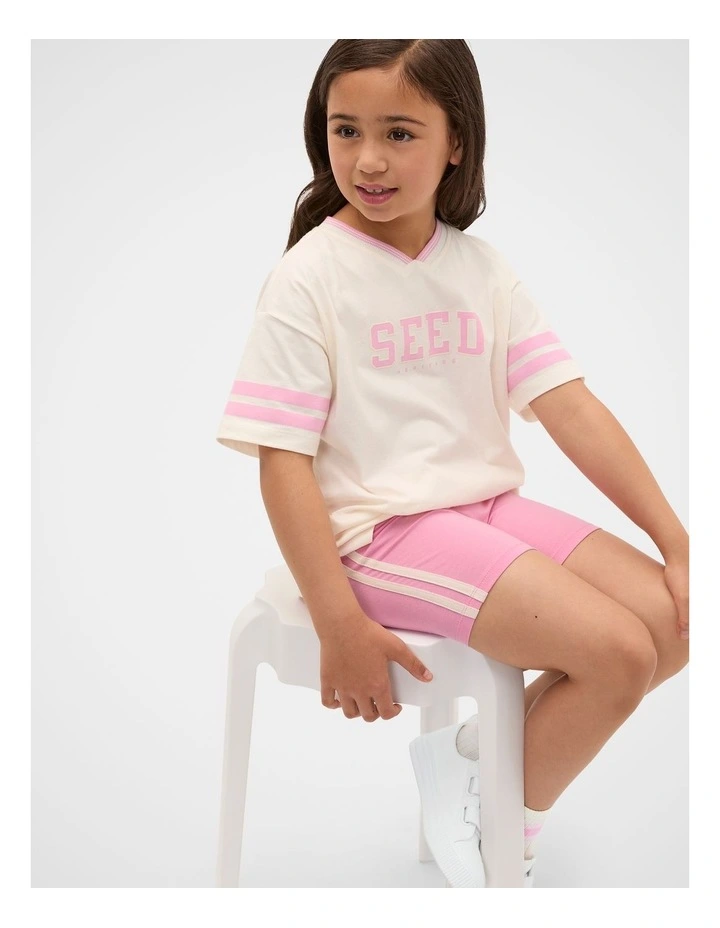 Sports Stripe Logo Tee image 1