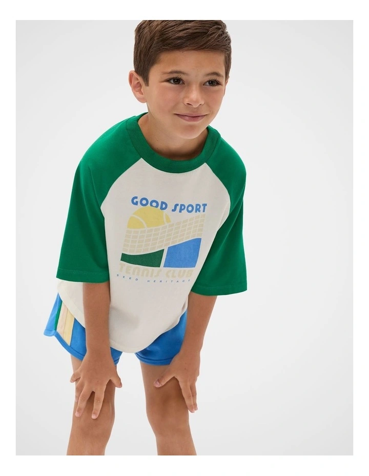 Good Sport Tee in Evergreen image 1