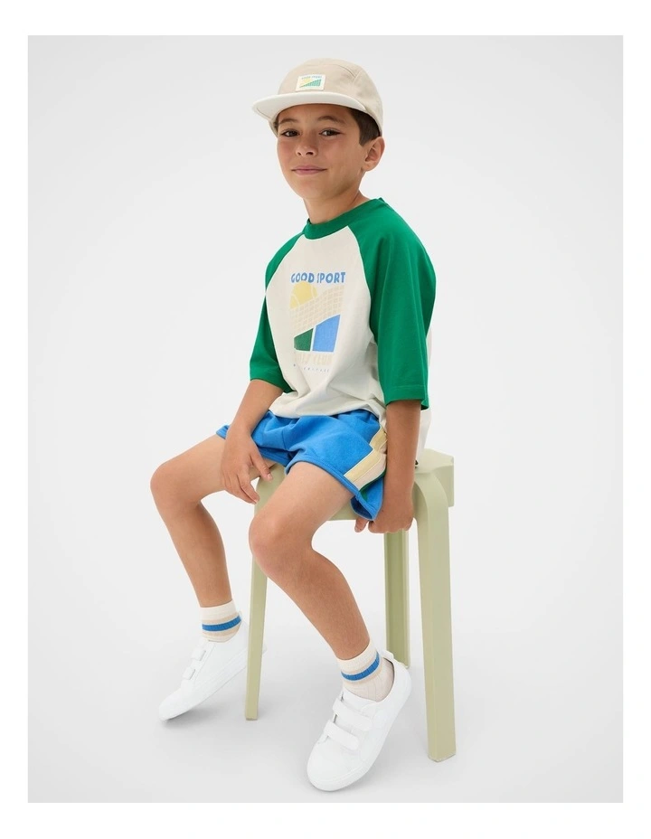 Good Sport Tee in Evergreen image 3