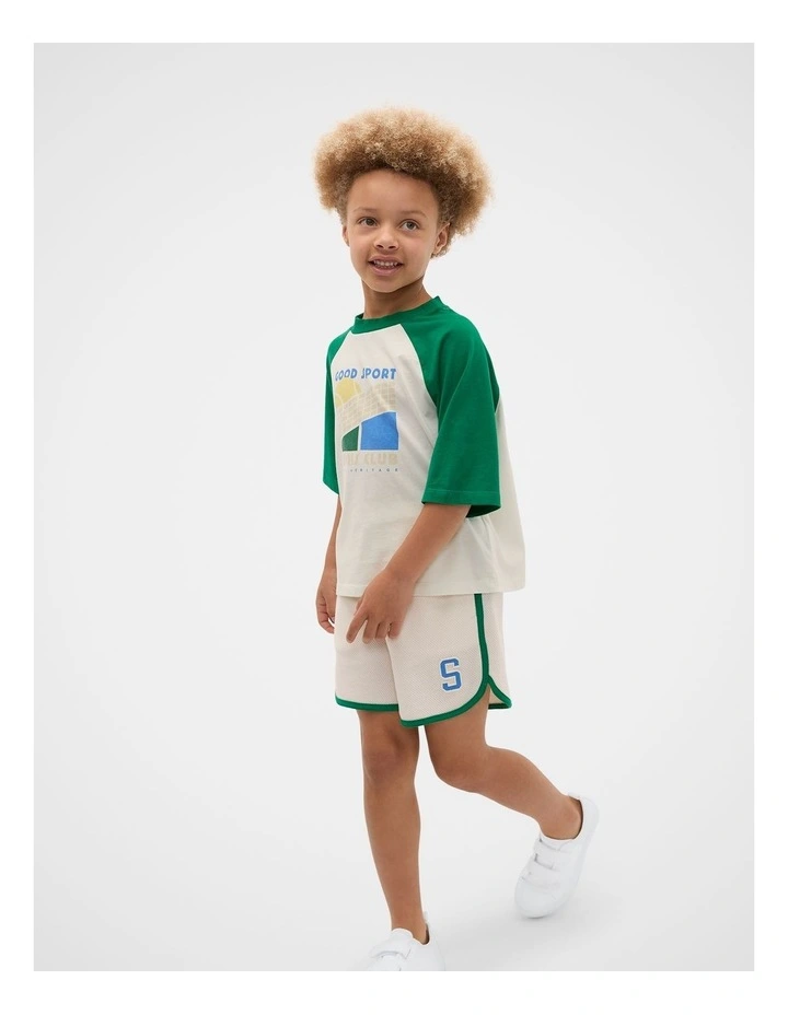 Baller Short in Classic Cream image 3