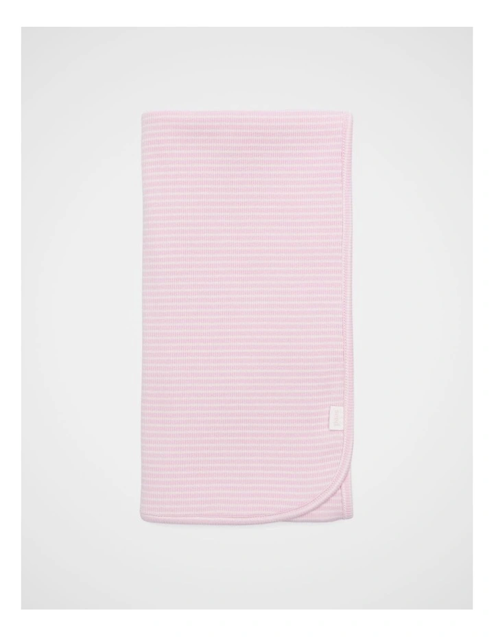 Core Rib Logo Wrap in Posie Stripe image 1