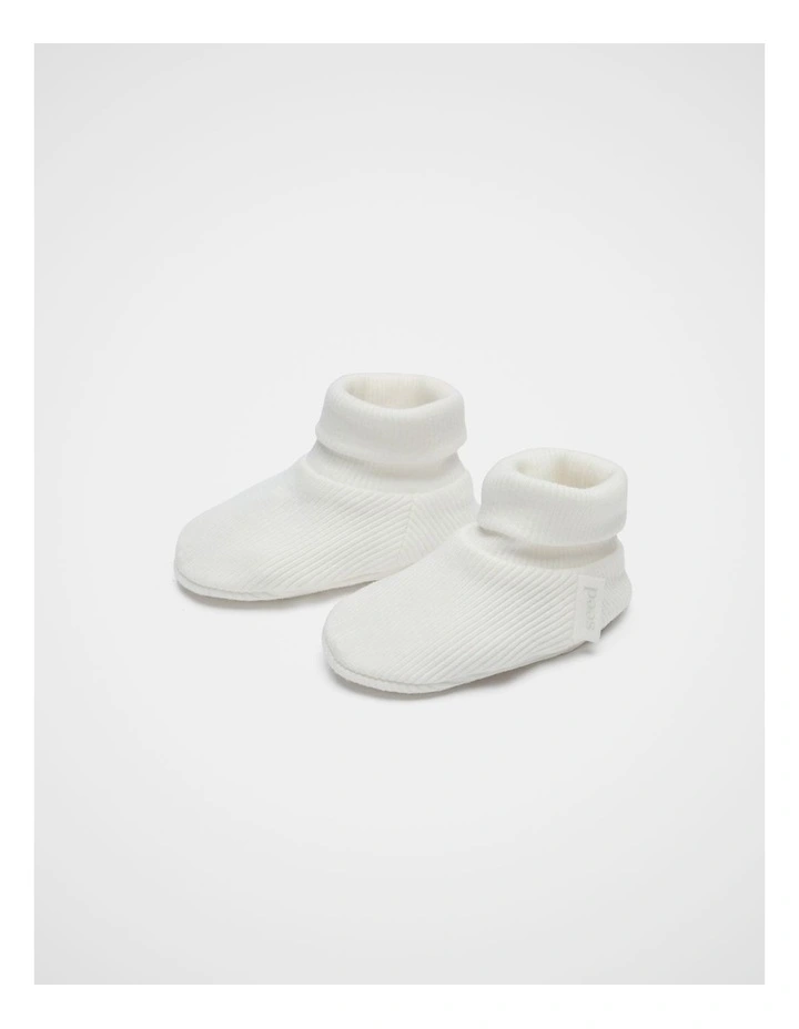 Core Rib Logo Bootie in Canvas image 2