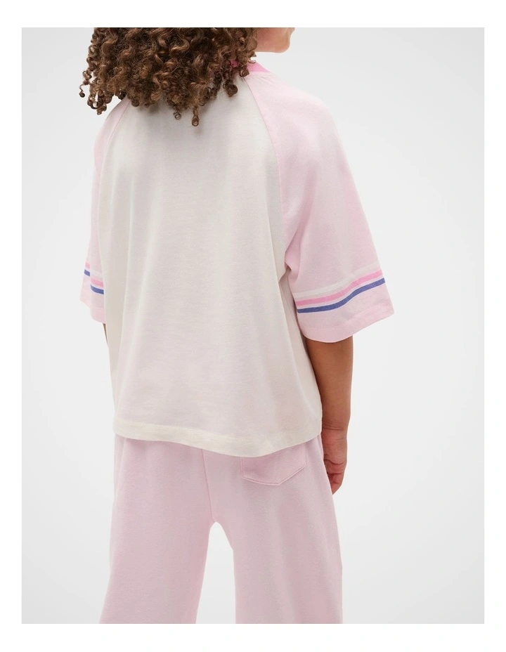 Bunny Raglan Tee in Classic Cream image 2