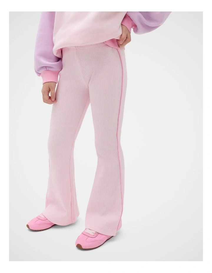 Piped Kick Flare in Pink Lemonade image 1