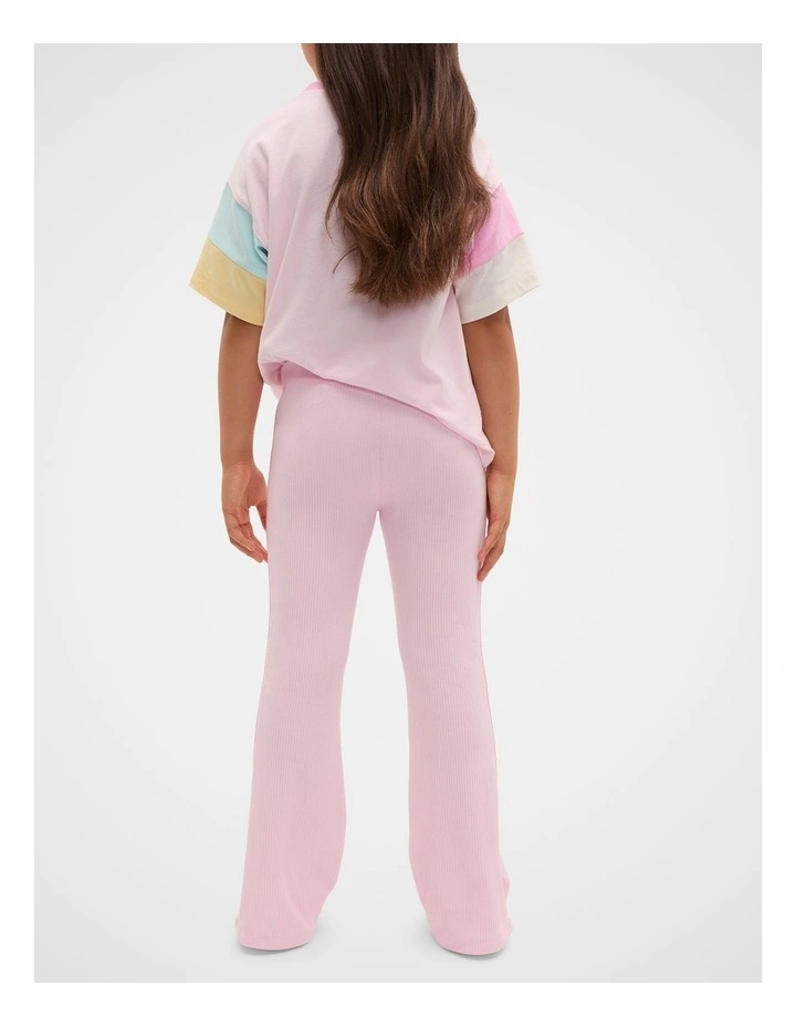 Piped Kick Flare in Pink Lemonade image 2