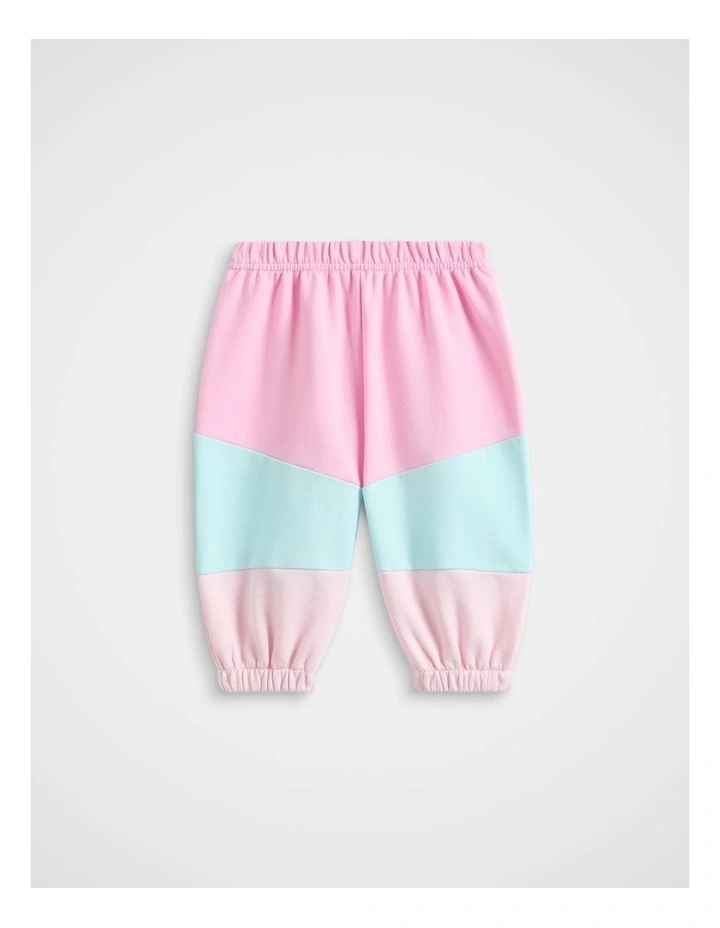 Colourblock Trackpant in Pink Lemonade image 1
