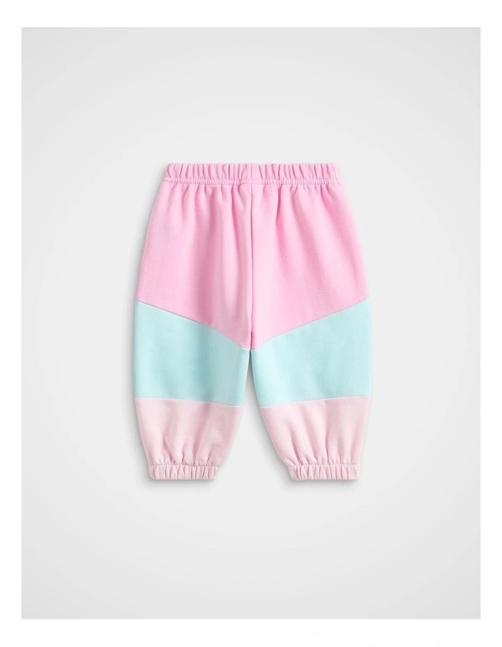 Colourblock Trackpant in Pink Lemonade image 2