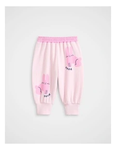 Bunny Hop Track Pant in Pink Lemonade