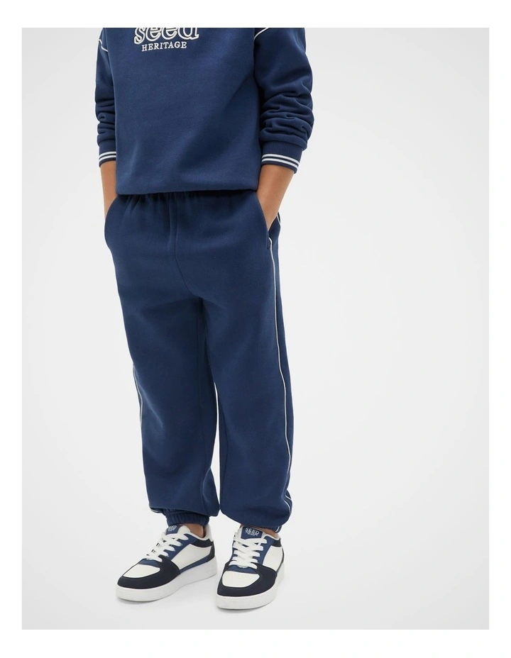 Core Logo Track Pant in French Navy image 1
