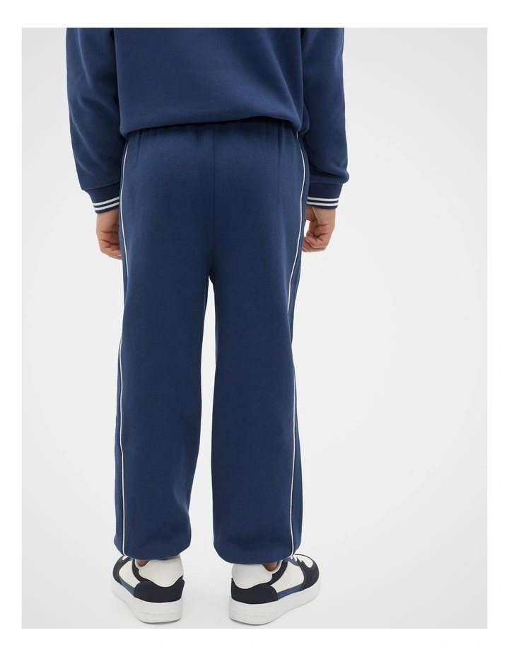 Core Logo Track Pant in French Navy image 2