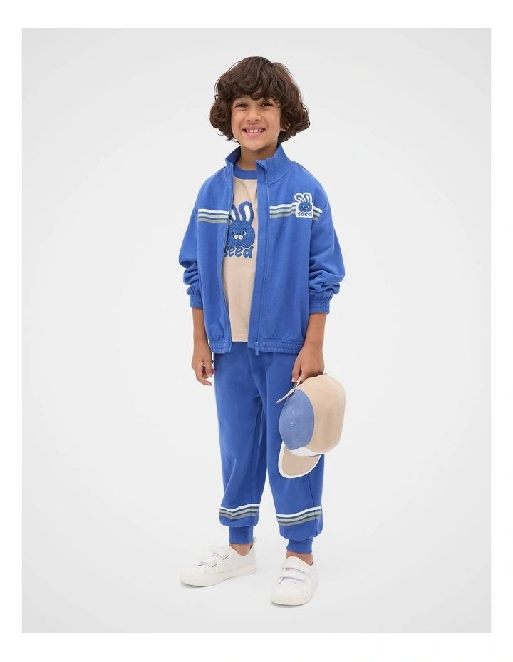 Bunny Raglan Tee in Milk Tea image 3