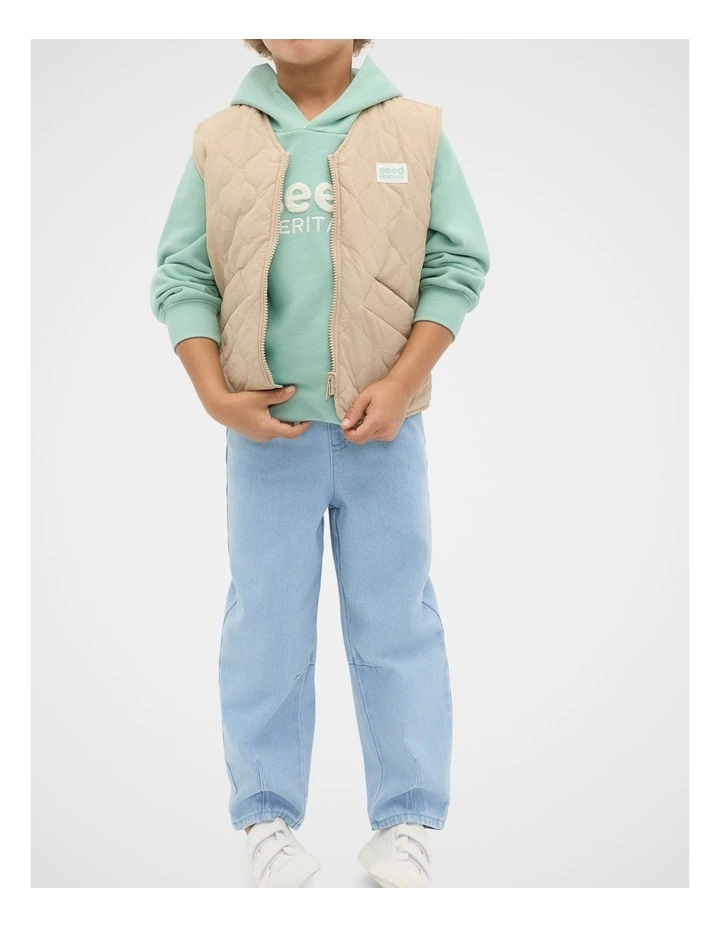 Logo Vest in Dark Mint image 3