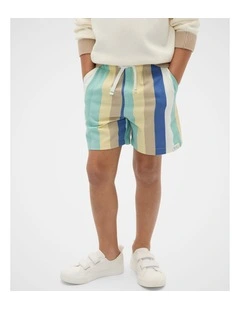 Stripe Short in Mint Stripe