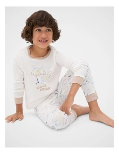 Dog Pyjama in Milk Tea