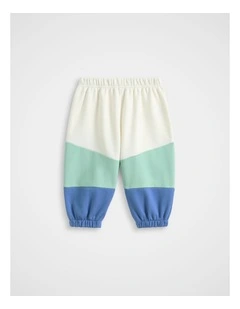 Colourblock Track Pant in Multi