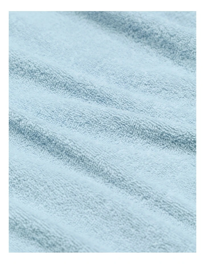 Logo Snuggle Towel in Powder Blue image 2