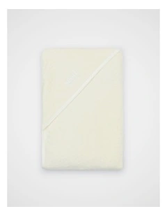 Logo Snuggle Towel in Classic Cream