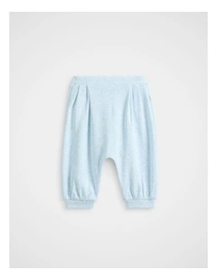 Harem Pant in Blue Marle