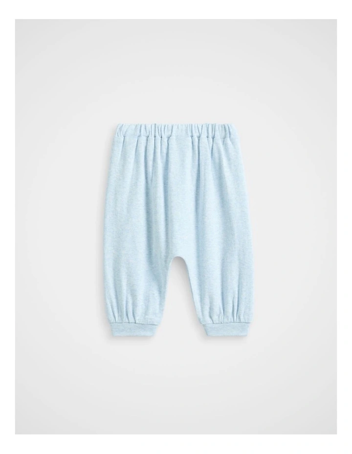 Harem Pant in Blue Marle image 2