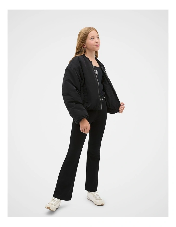 Logo Kick Flare in Black image 4