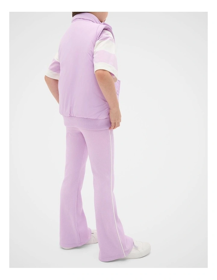 Logo Vest in Orchid image 2