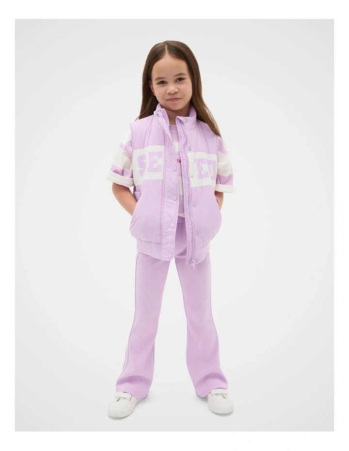 Logo Vest in Orchid image 3