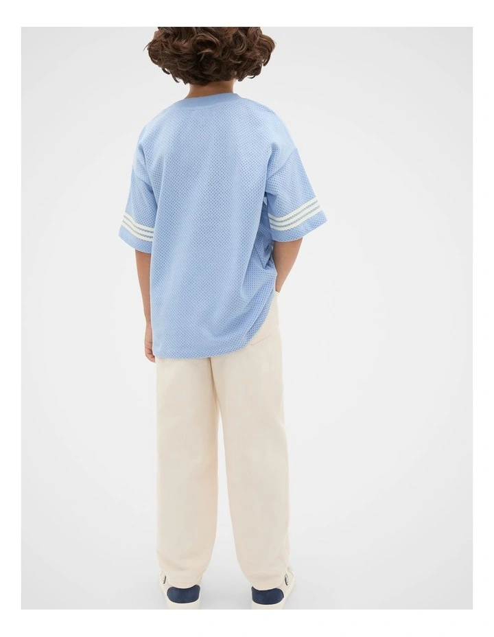 Seed Sports Mesh Tee in Cloud Blue image 2