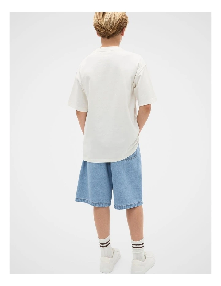 Essential Tee in Classic Cream image 2