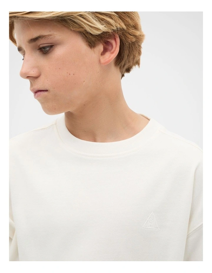 Essential Tee in Classic Cream image 3