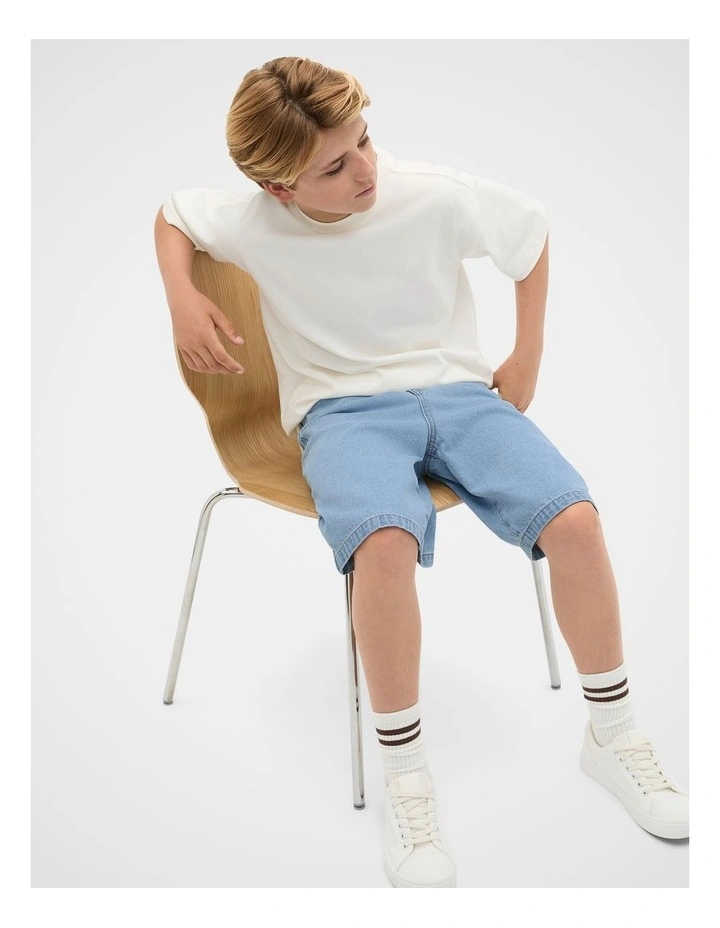 Essential Tee in Classic Cream image 4