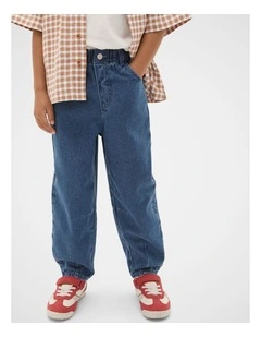 Barrel Jean in Indigo