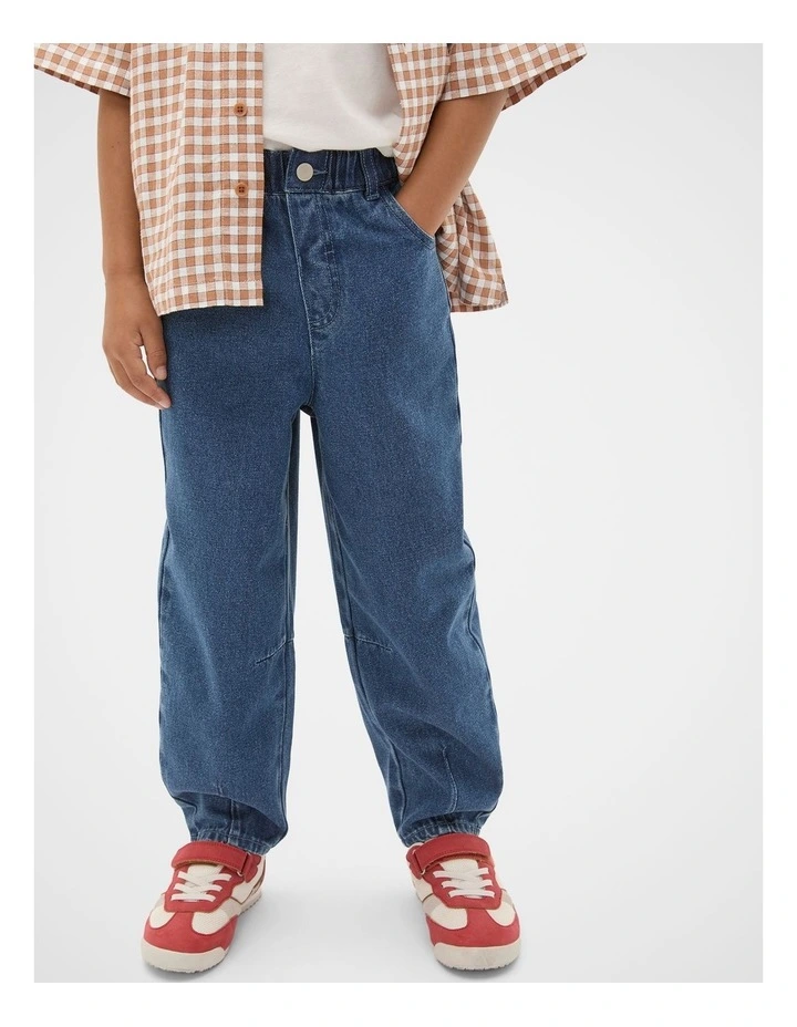 Barrel Jean in Indigo image 1