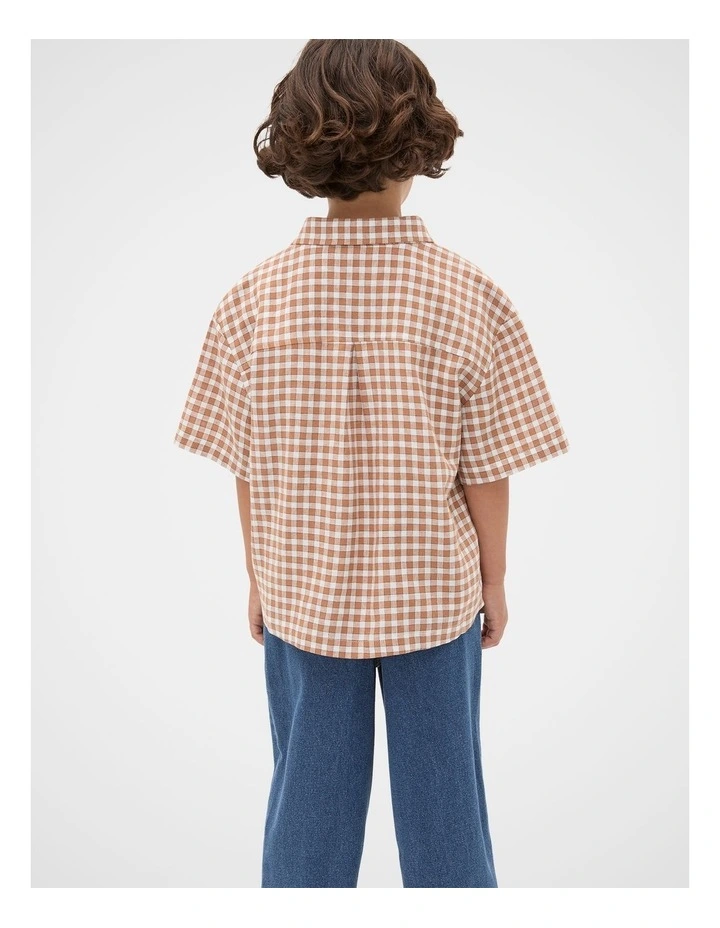 Short Sleeve Shirt in Spice image 2