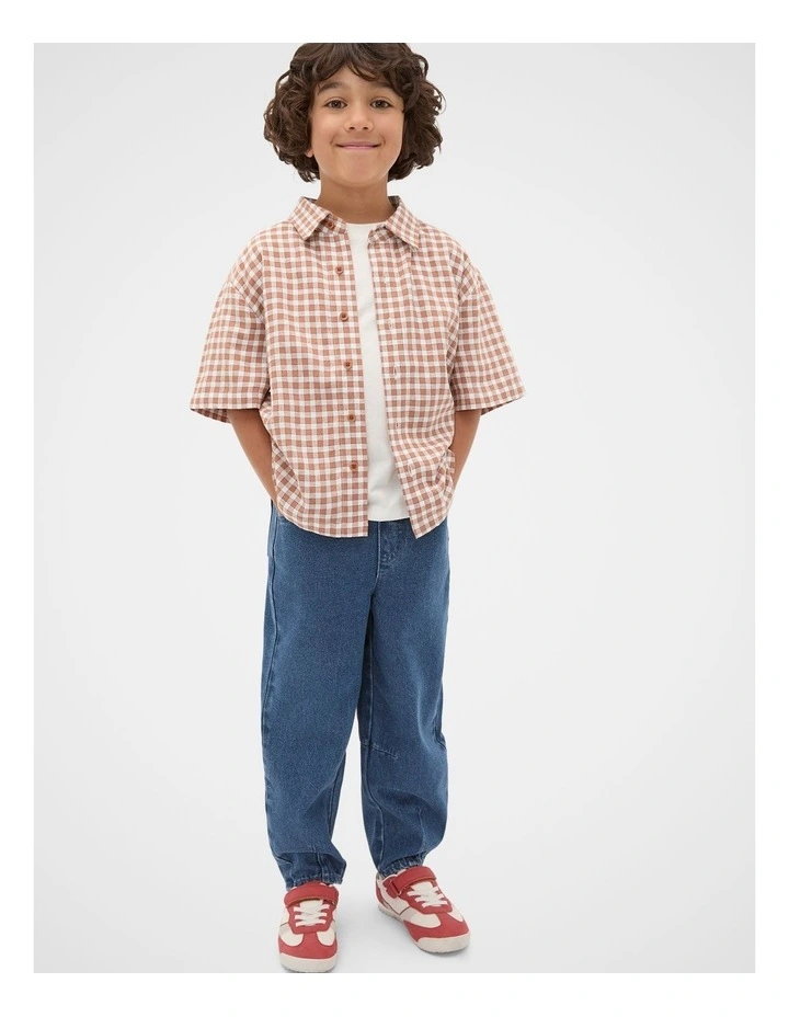 Short Sleeve Shirt in Spice image 3