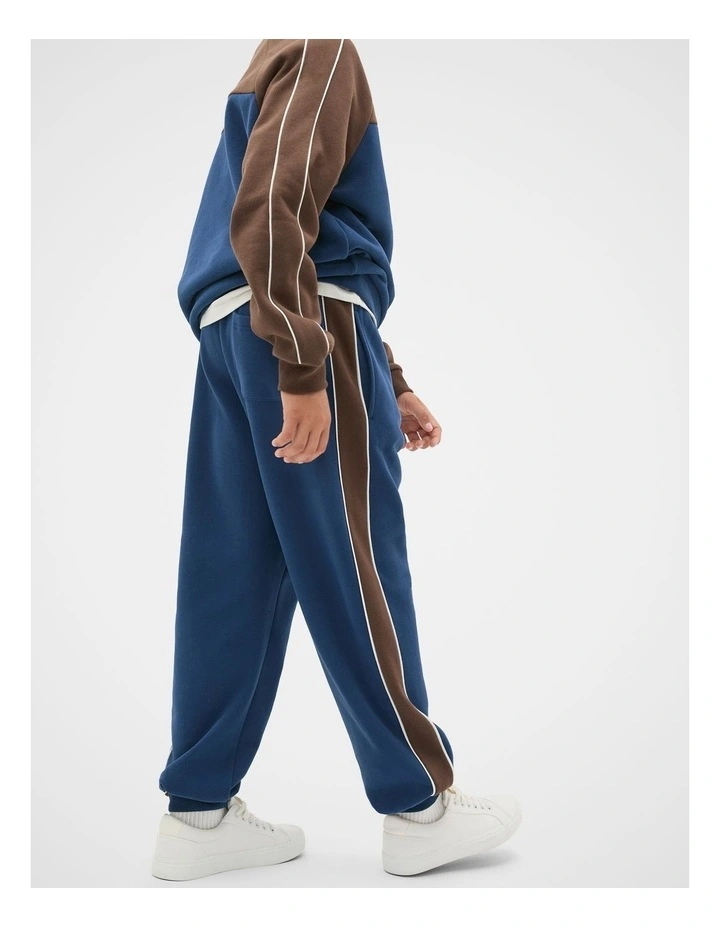 Spliced Track Pant in Multi image 2