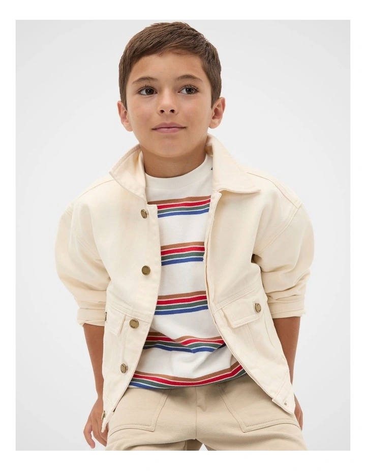 Denim Jacket in Moonstone image 1