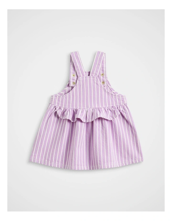 Core Logo Pinafore in Orchid image 2