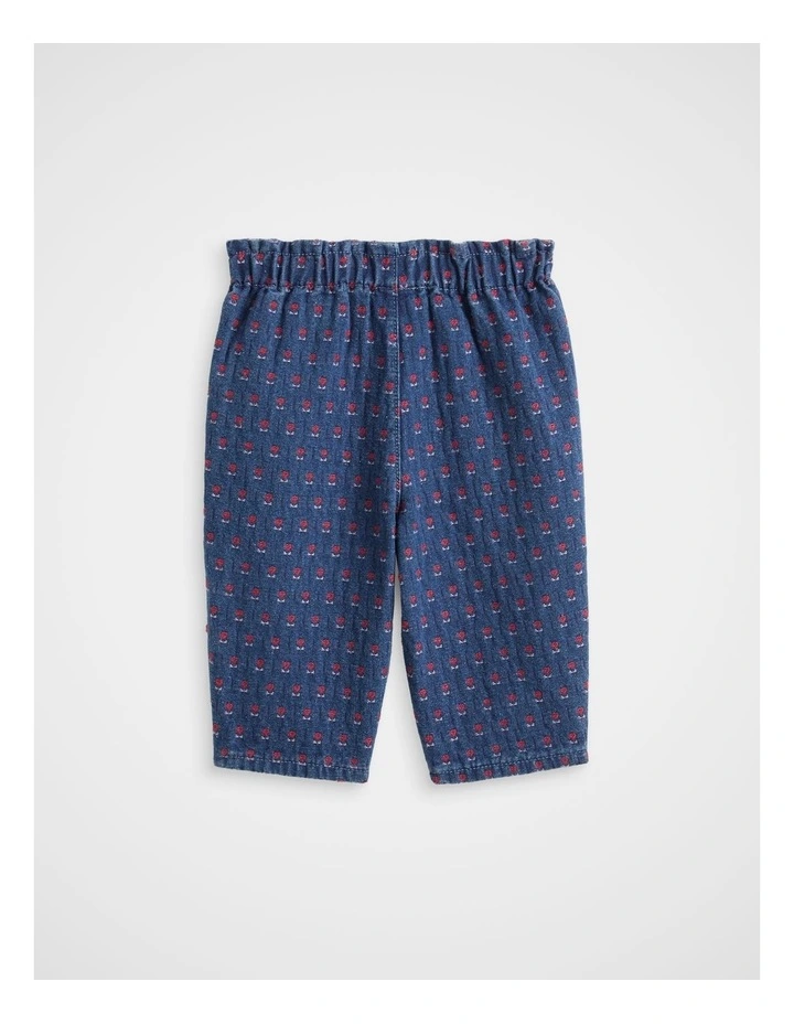 Tulip Denim Pant in Indigo image 2