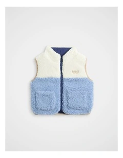 Colourblock Reversible Vest in Multi
