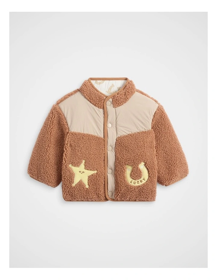 Western Reversible Jacket in Spice image 1