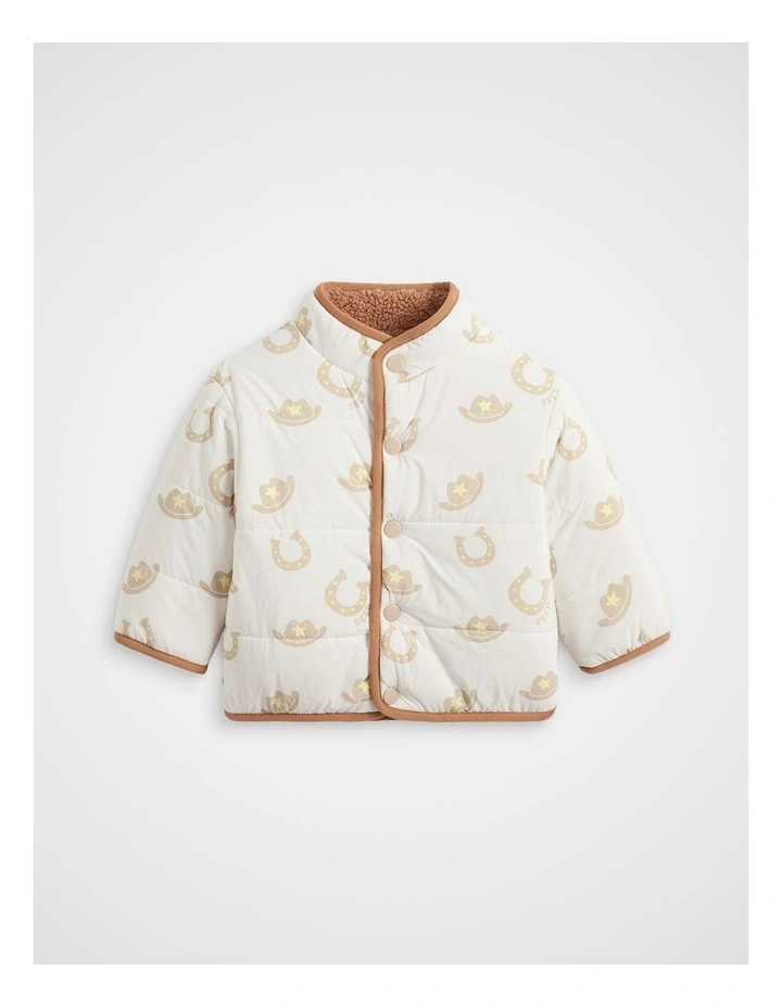 Western Reversible Jacket in Spice image 3