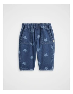 Starry Denim Pant in Indigo