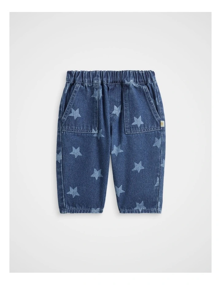 Starry Denim Pant in Indigo image 1