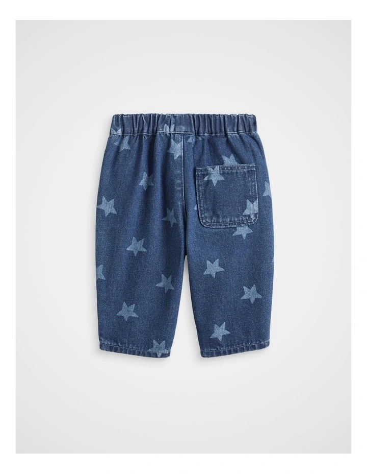 Starry Denim Pant in Indigo image 2