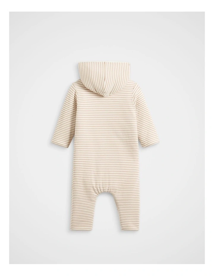 Logo Corduroy Coverall in Classic Cream image 4